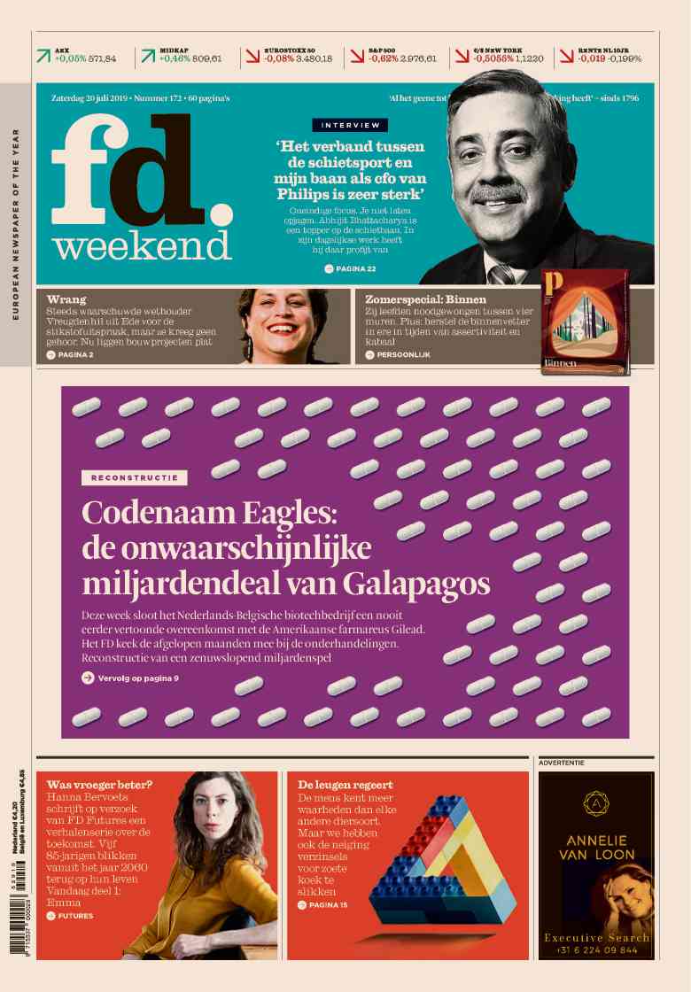 Krant Het Financieele Dagblad